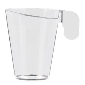 Taza de Plástico Design Transparente 155ml (144 Uds)