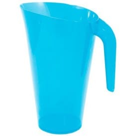 Jarra Plástico Turquesa Reutilizable 1.500 ml (1 Unidad)