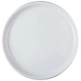 Plato de Plastico para Pizza Blanco Round PP Ø350mm (12 Uds)