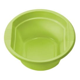 Bol de Plastico PS Verde Lima 250ml Ø12cm (30 Uds)