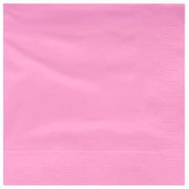 Servilleta de Papel Cenefa 40x40 Rosa (50 Uds)