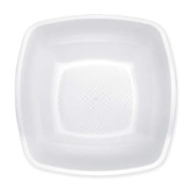Plato de Plastico Hondo Blanco Square PP 180mm (150 Uds)