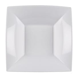 Plato de Plastico Hondo Blanco Nice PP 180mm (25 Uds)