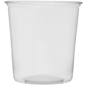 Tarrina de Plastico Transparente 500ml Ø10,5cm (50 Uds)