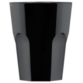 Vaso Reutilizable SAN Rox Negro 300ml (8 Uds)