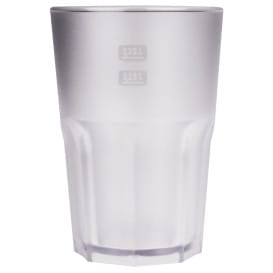 Vaso Reutilizable SAN Frost Transparente 400 ml (5 Uds)