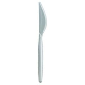 Cuchillo de Plastico Easy PS Blanco Perlado 185 mm (500 Uds)