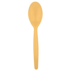 Cuchara de Plastico Easy PS Oro 185 mm (20 Uds)