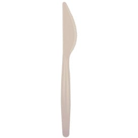 Cuchillo de Plastico Easy PS Beige 185mm (500 Uds)