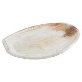 Bandeja Ovalada Hoja de Palma 30x18cm (100 Uds)