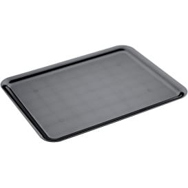 Bandeja Plastico Tray Negra 37x50cm (4 Uds)