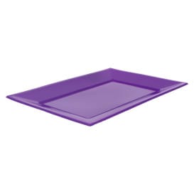 Bandeja de Plastico Lila 330x225mm (25 Uds)