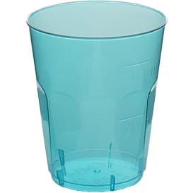 Vaso Plastico Chupito "Diamant" PS Cristal Azul 50ml (20 Uds)