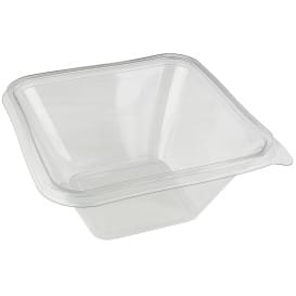 Bol de Plástico PET Impression 1000ml 170x170x80mm (50 Uds)