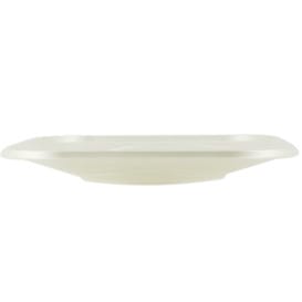 Plato de Plastico PP "X-Table" Cuadrado Perla 180mm (8 Uds)