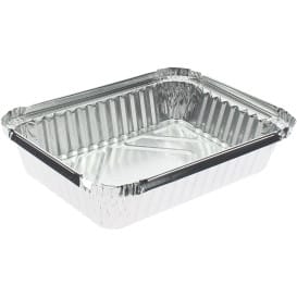 Bandeja Aluminio 6C. 650ml 191x141x33mm (1000 Uds)