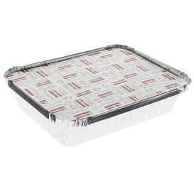 Tapa para Bandeja Aluminio 6C. 650ml (500 Uds)