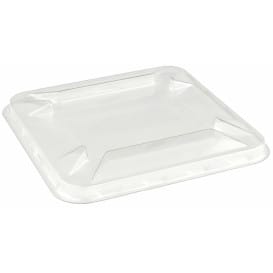 Tapa de Plástico PET para Bol Mini de 90x90mm (50 Uds)