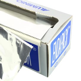 Bobina de Aluminio 40cm x 300m 4Kg en Dispensador (6 Uds)