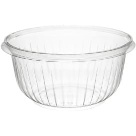 Bol Plastico PET "PresentaBowls" Transp. 475ml Ø150mm (63 Uds)