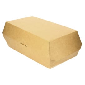 Envase para Bocadillo Kraft 20x10x4cm (25 Uds)