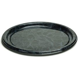 Plato de Plastico Redondo Mármol 18 cm (25 Uds)