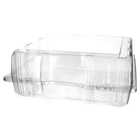 Envase Tapa Bisagra para Respotería PET 25x25x10cm (220 Uds)