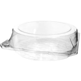 Envase Tapa Bisagra para Respotería PET Ø23x8cm (23 Uds)