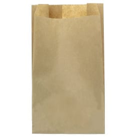 Bolsa de Papel Kraft 12+6x20cm (1000 Unidades)