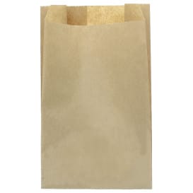 Bolsa de Papel Kraft 22+12x36cm (250 Unidades)