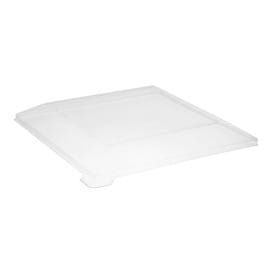 Tapa de Plástico PET Transparente de 17x17cm (25 Uds)