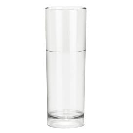 Vaso Reutilizable SAN Tumbler Transparente 200ml (6 Uds)