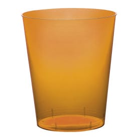 Vaso de Plastico Moon Naranja Transp. PS 350ml (400 Uds)