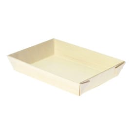 Bandeja de Madera 8,5x6x1,5cm (20 Uds)