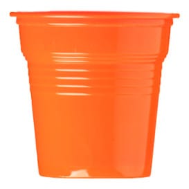 Vaso de Plástico PS Naranja 80ml Ø5,7cm (1500 Uds)