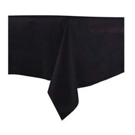 Mantel no Tejido Novotex Cortado 100x100cm Negro (150 Uds)