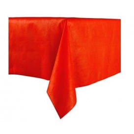 Mantel no Tejido Novotex Cortado 100x100cm Rojo (150 Uds)