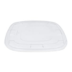 Tapa Plastico PET Transparente para Bol 27x27cm (50 Uds)