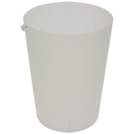 Vaso Reutilizable con Argolla PP Translúcido 900ml (14 Uds)