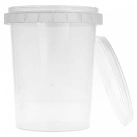 Envase de Plastico con Tapa Inviolable 520 ml Ø9,5 (380 Uds)