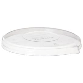 Tapa Compostable PLA Transparente Bol 355 y 470ml (50 Uds)