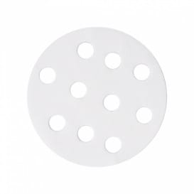 Papel Antigrasa Blanco para Vaporera Ø8 cm (250 Uds)