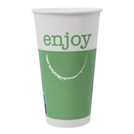 Vaso de Cartón para Bebidas Frías 32 Oz/1.000 ml "Enjoy" (50 Uds)