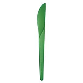 Cuchillo Compostable CPLA Verde 17,2 cm (1.000 Uds)