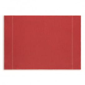 Mantel Individual "Day Drap" Rojo 32x45cm (12 Uds)