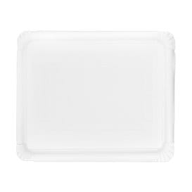 Bandeja de Carton Rectangular Blanca 31x38 cm (50 Uds)