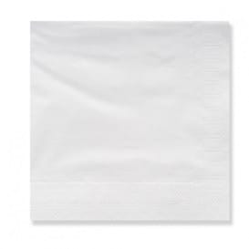 Servilleta Papel Cenefa 20x20 3 Capas Blanca (100 Uds)