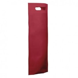 Bolsa Termosellada con Fuelle en Base Burdeos 17x40+10cm 80g (25 Uds)