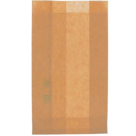 Bolsa para Hamburguesa Antigrasa Kraft 12+6x20cm (1000 Uds)