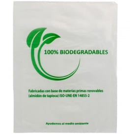 Bolsa Mercado 100% Biodegradable 35x48cm (100 Uds)
